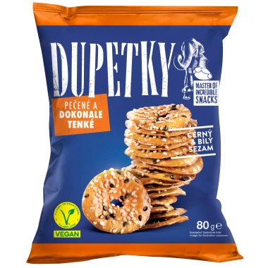 Dupetky černý & bílý sezam 80 g