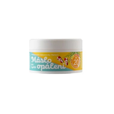 Helios Herb opalovací máslo SPF 20 s Vitaminem E 200 ml