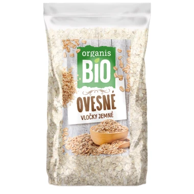 Organis BIO ovesné vločky jemné 500 g