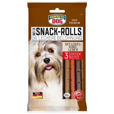 Perfecto Dog Snack Rolls mix 15 ks