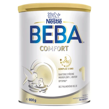 BEBA COMFORT 1, 5 HMO počáteční kojenecké mléko 800 g