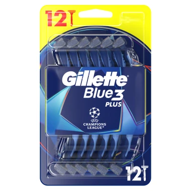 Gillette Blue3 Plus Comfort Jednorázové Holící Strojky 12 ks