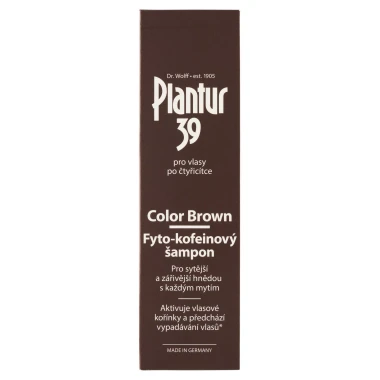 Plantur 39 Color Brown Fyto-kofeinový šampon 250 ml