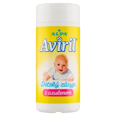 Alpa Aviril Dětský zásyp s azulenem 100 g