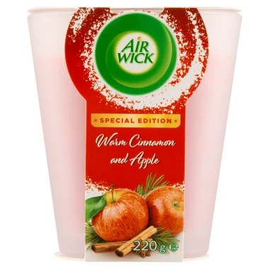 Air Wick svíčka jablko a skořice 220 g