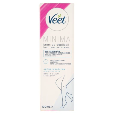 Veet Minima Depilační krém pro citlivou pokožku 100 ml