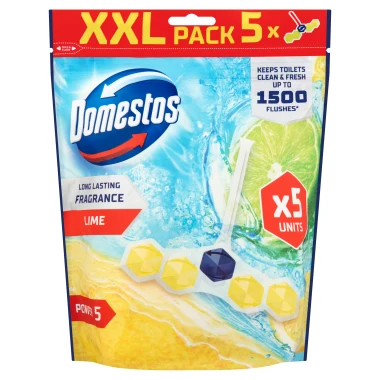 Domestos Power 5 Lime WC bloky 5 x 50 g