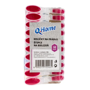 Q-Home kolíčky pogumované 10ks
