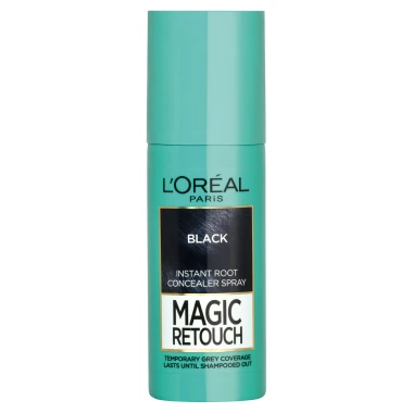 L'Oréal Paris Magic Retouch Sprej pro okamžité zakrytí odrostů černá 75 ml