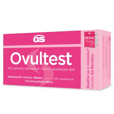 GS Ovultest Ovulační testy 6 ks