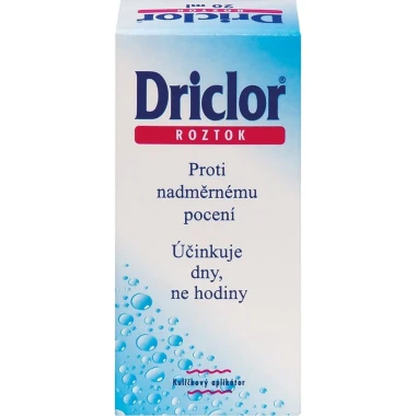 Driclor antiperspirant proti nadměrnému pocení 20 ml