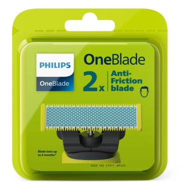 Philips OneBlade Výměnné břity Anti-Friction pro 2 ks