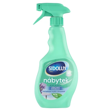 SIDOLUX nábytek marseillské mýdlo s levandulí 400 ml
