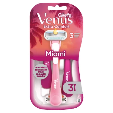 Venus Smooth Miami 3 Dámská pohotová holítka 3 ks