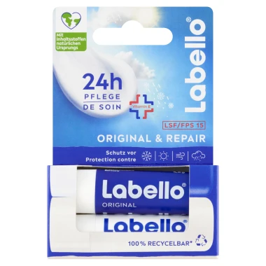 Labello Original + Med Repair Balzám na rty 2 x 4,8g