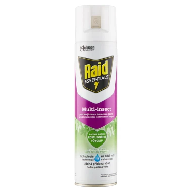 Raid Essentials Multi-insect proti létajícímu a lezoucímu hmyzu 400ml