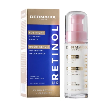 Dermacol Bio Retinol regenerační noční sérum 30ml