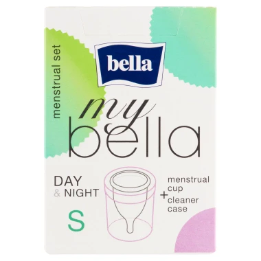 Bella My Bella menstruační kalíšek a krabička pro skladování a čištění S