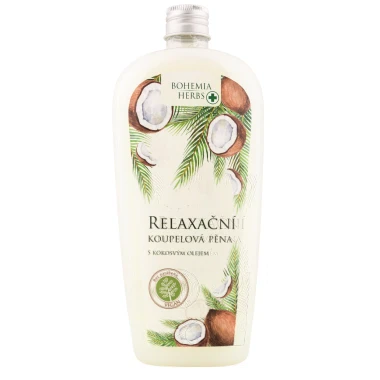 Bohemia Herbs koupelová pěna s kokosovým olejem 500 ml