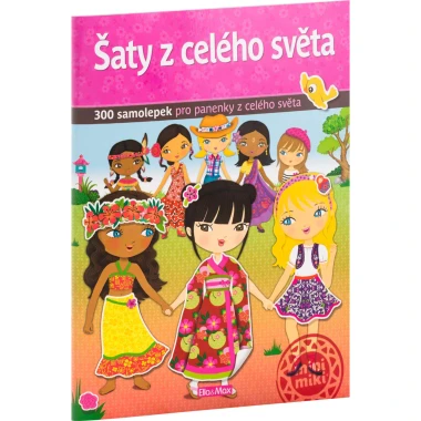 Ella&Max Šaty z celého světa Kniha samolepek