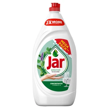 Jar Sensitive Tekutý prostředek na nádobí Tea Tree & Mint 1350 ml