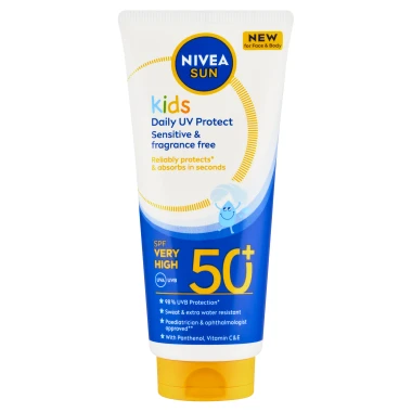 Nivea Sun Daily UV Protect Dětské mléko na opalování OF 50+ 100 ml