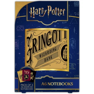 Harry Potter set bloků A6 3 ks