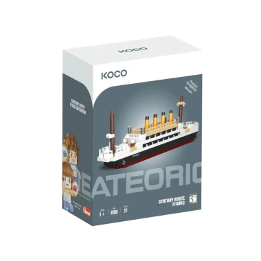KOCO Stavebnice Titanic 271 dílků