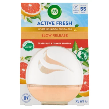 Air Wick Active Fresh Decosphere grapefruit a pomerančový květ osvěžovač vzduchu 75ml