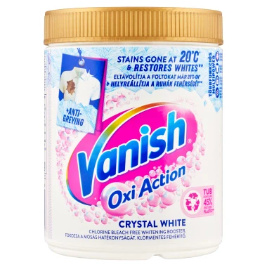 Vanish Oxi Action Crystal White Prášek na bělení a odstranění skvrn 970 g
