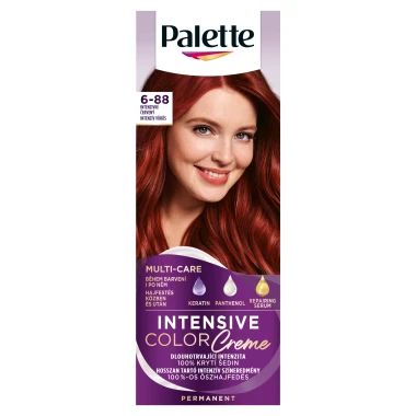 Palette Intensive Color Creme barva na vlasy Intenzivní červený 6-88