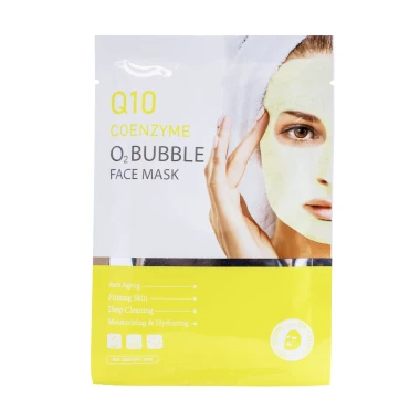 Mooyam Pleťová maska Bubble koenzym Q10