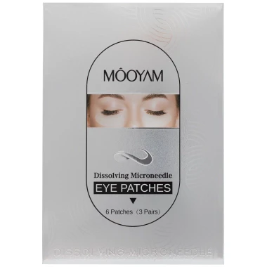 Mooyam Dissolving Microneedle Eye Patch náplasti pod oči 6ks