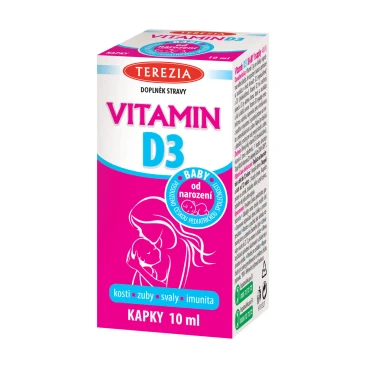 TEREZIA Vitamin D3 kapky 400 IU 10 ml