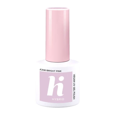 Hi Hybrid UV Gel lak Bright Pink #208 5ml