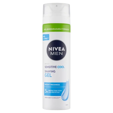 Nivea Men Sensitive Cool Gel na holení 200 ml
