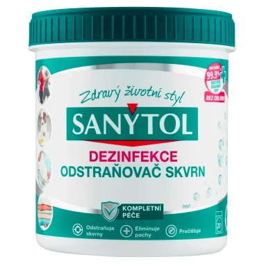 Sanytol Odstraňovač skvrn dezinfekční 450 g