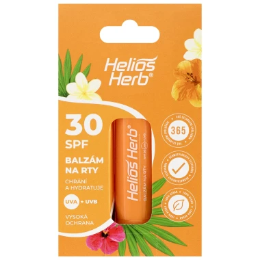Helios Herb Balzám na rty SPF 30 5,7 ml