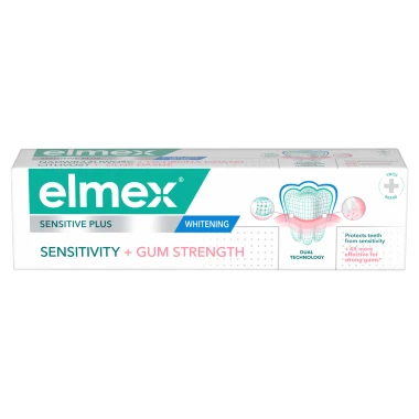 Elmex Sensitive + Gum Care White Zubní pasta 75 ml