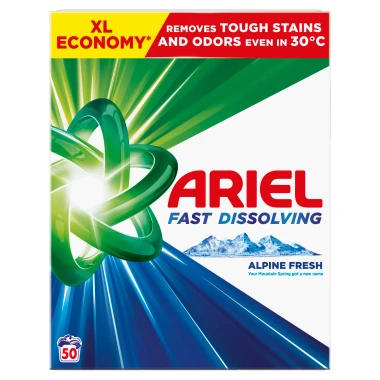 Ariel Prací prášek Alpine Fresh 50 PD