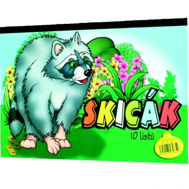 Skicák A3/10l, mix motivů
