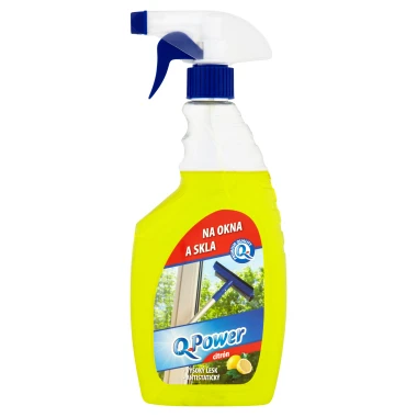 Q-Power Na okna a skla citron 500 ml