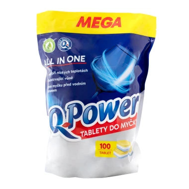 Q-Power Tablety do myčky All in One 100 ks
