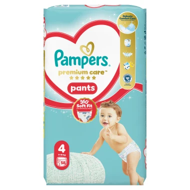 Pampers Pants Premium Care, vel. 4, 58 ks