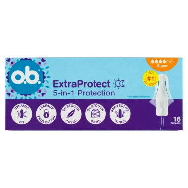 O.B. ExtraProtect Super tampony 16 ks