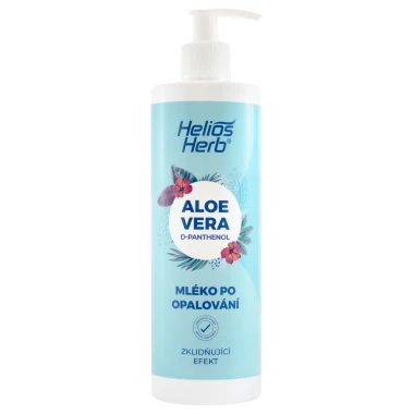 Helios Herb Mléko po opalování Aloe-Vera, D-panthenol 400 ml