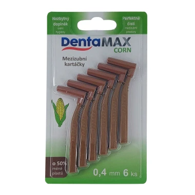 DentaMax Corn Mezizubní kartáčky 0,4 mm