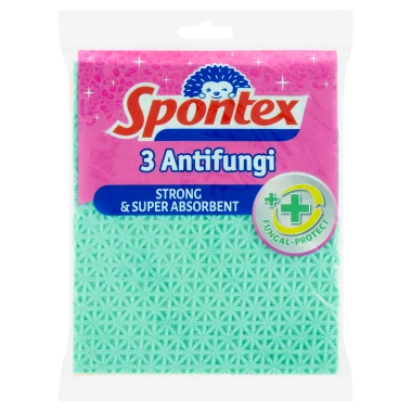 Spontex Antifungi Houbová utěrka 3 ks