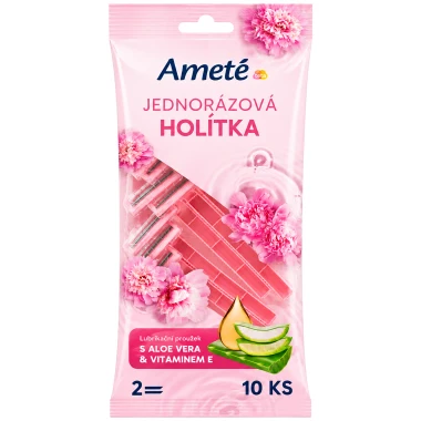 Ameté dámská jednorázová holítka 2 břity 10 ks