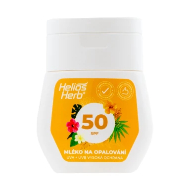 Helios Herb Mléko na opalování SPF 50 50 ml